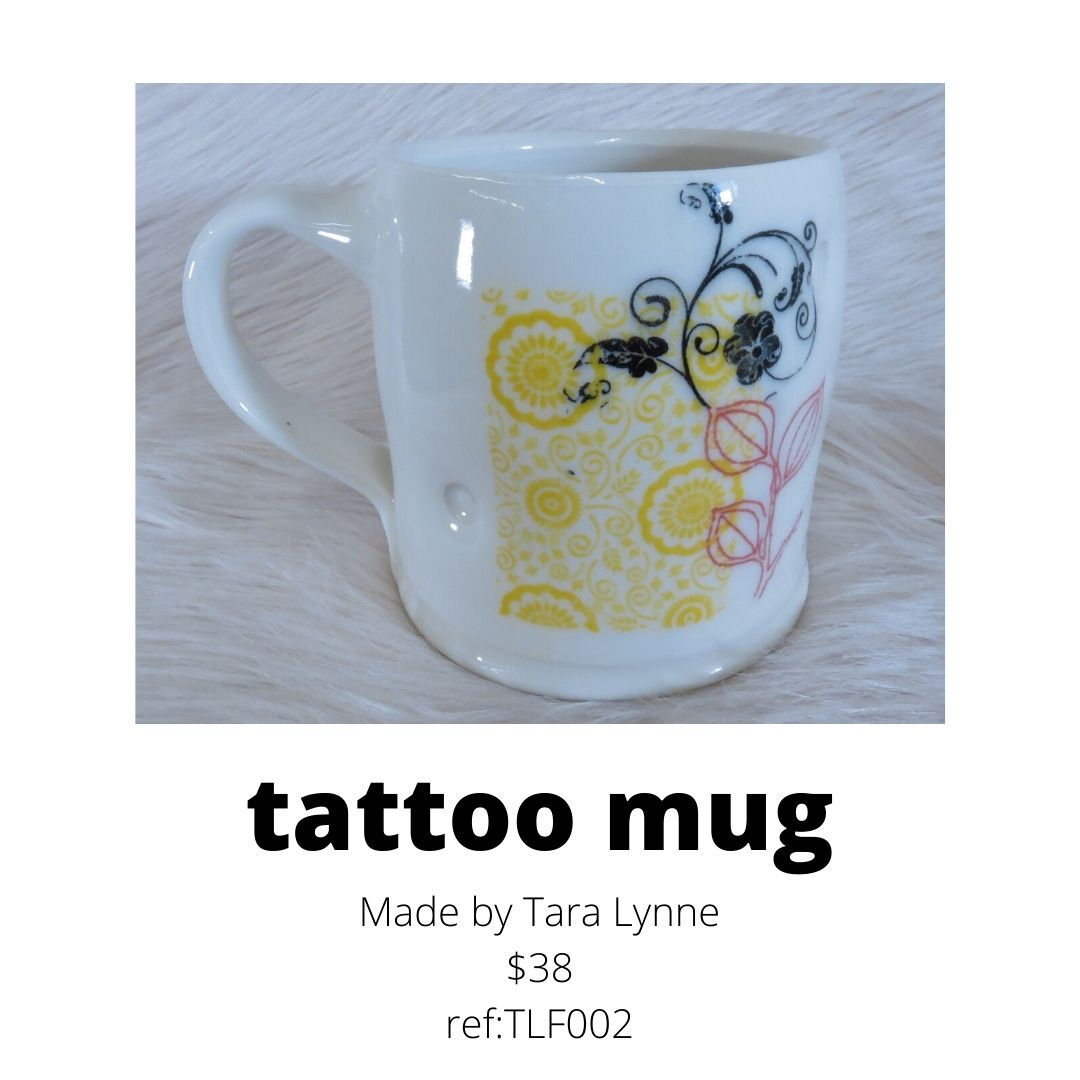 tattoo mug by Tara-Lynne