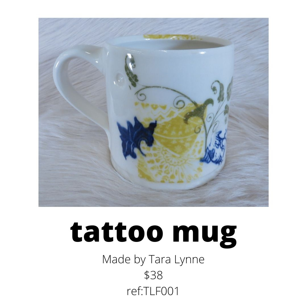 tattoo mug by Tara-Lynne