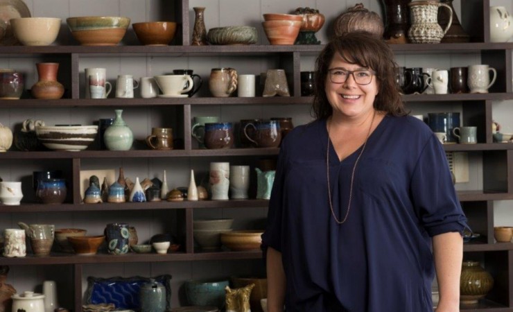 KJ MacAlister ceramics Artist Viva Clayworks